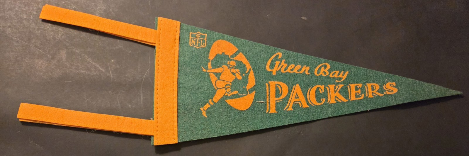 1960\'s Green Bay Packers Full Size Pennant - Heisman Runner 30x12