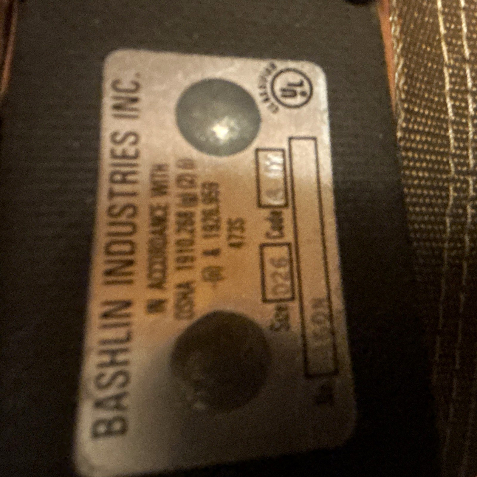 Bashlin Industries Inc. 473S Leather Power Utility Lineman Climbing Belt D-Rings