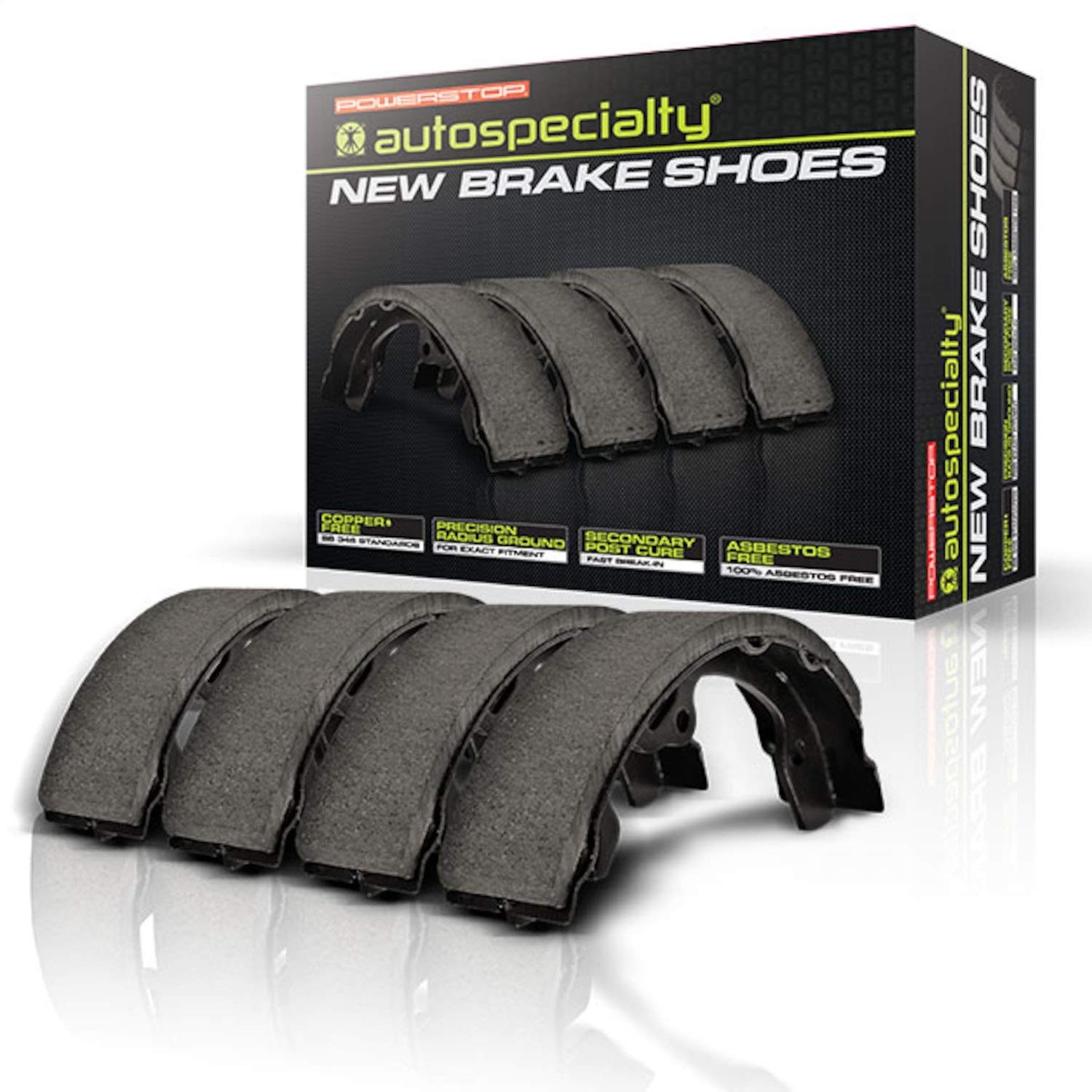 PowerStop Rear Parking Brake Shoes Chevrolet - Brake Shoe Replacement, B741 PowerStop Rear Parking Brake Shoes Chevrolet - Brake Shoe Replacement, B741