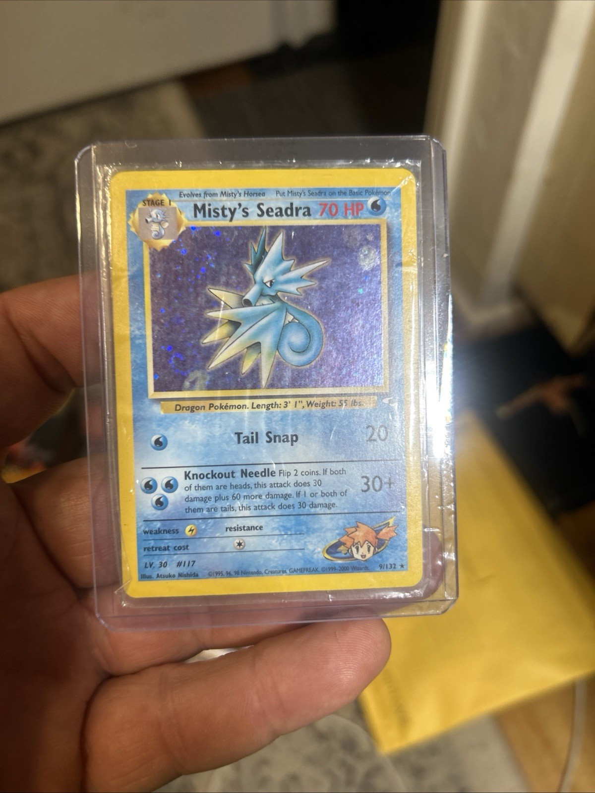 Misty’s Seadra #9 PRERELEASE NM
