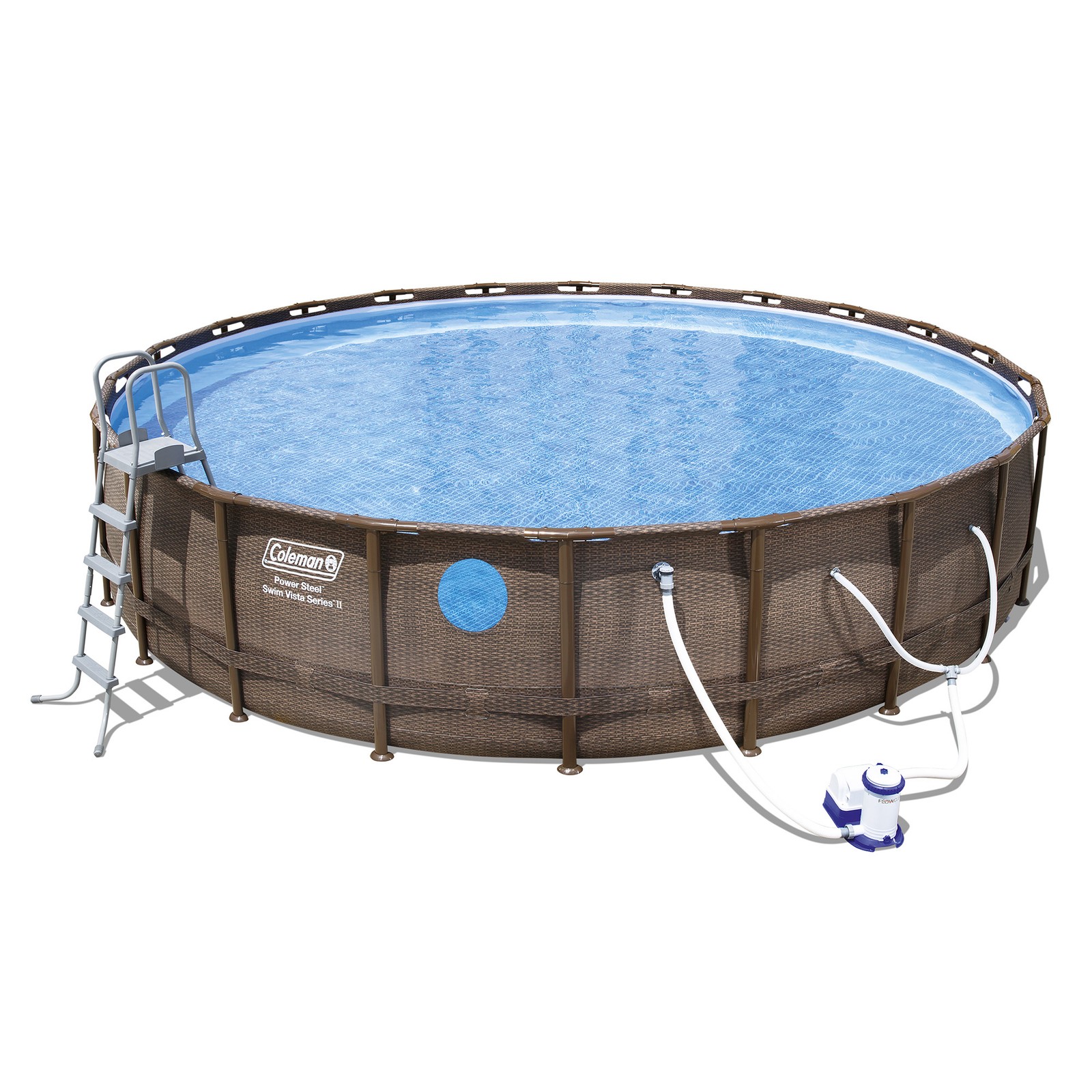 Coleman 22x52 Swim Vista II Pool Set with Pump, Ladder and Cover