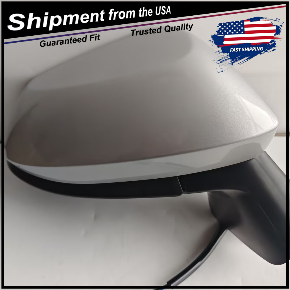 Sliver Right passenger Side Mirror For 2020-2024 Toyota Corolla 3Pin