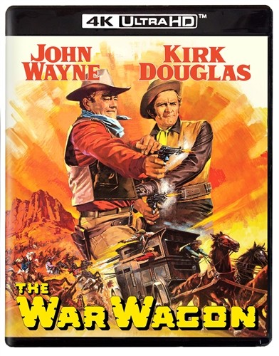 THE WAR WAGON New Sealed 4K Ultra HD UHD + Blu-ray 1967 John Wayne Kirk Douglas