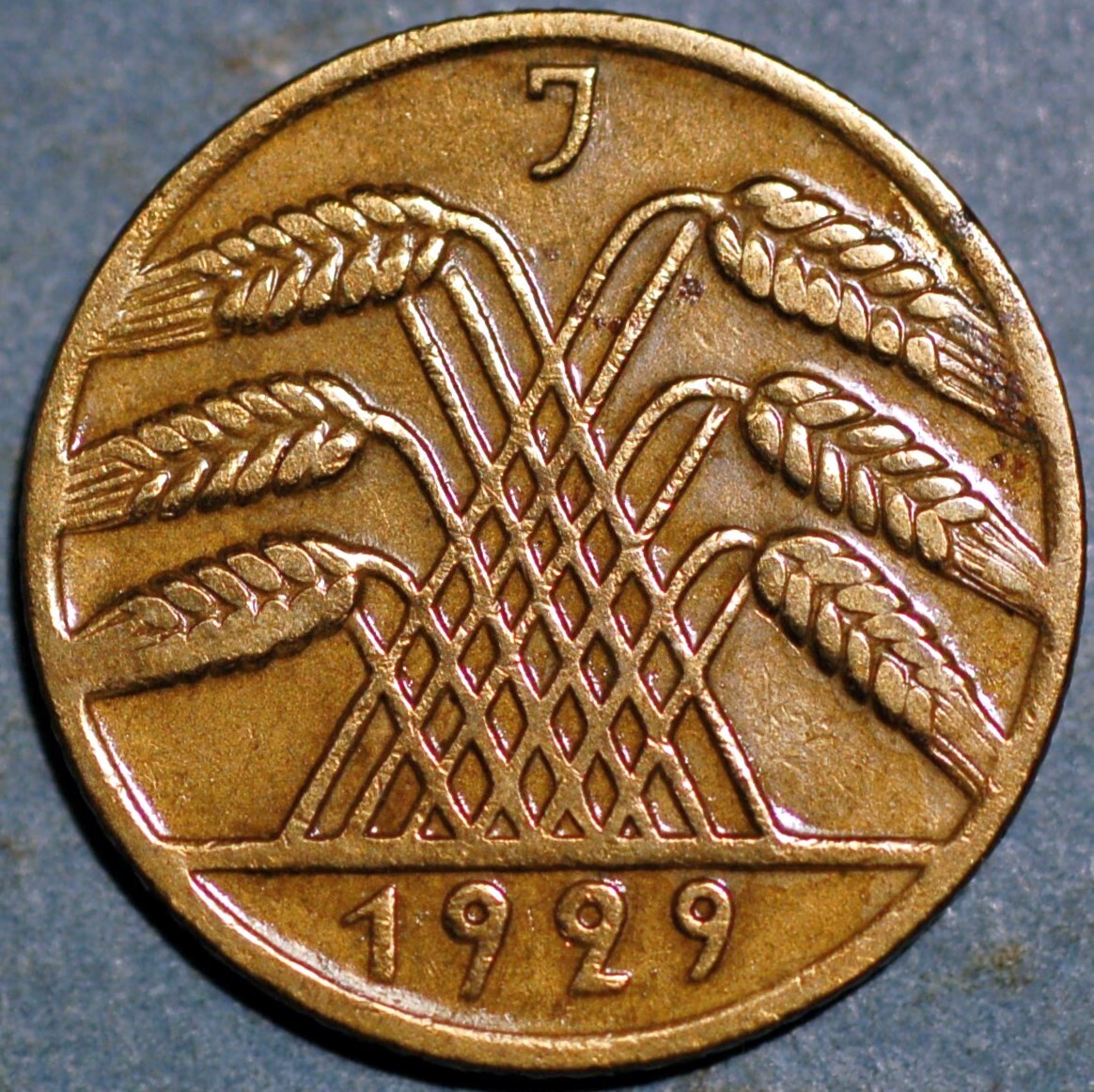 Germany Weimar Republic 10 Reichspfennig 1929 J KM# 40