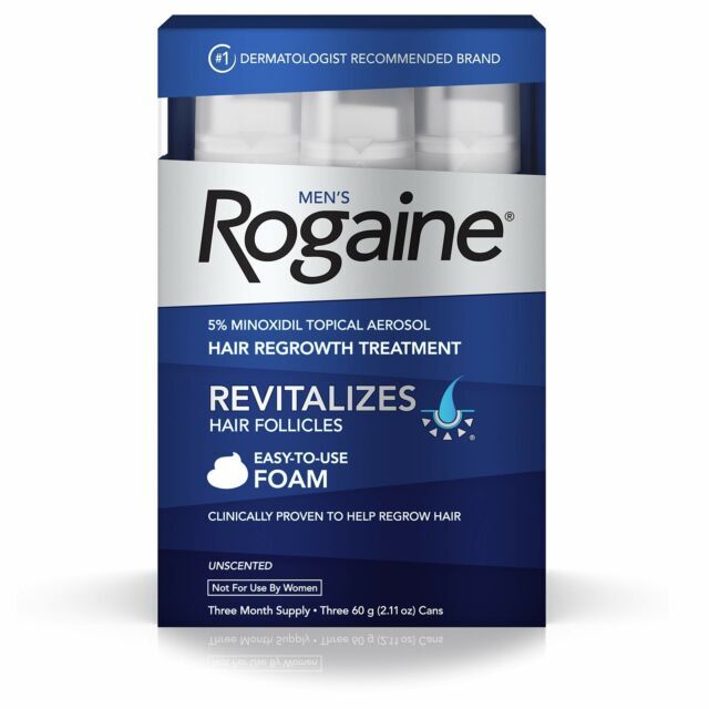ROGAINE Foam Men\'s Hair Growth - 2.1 fl oz