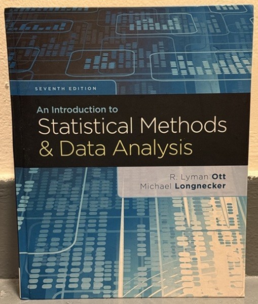 An Introduction to Statistical Methods & Data Analysis - VERY GOOD