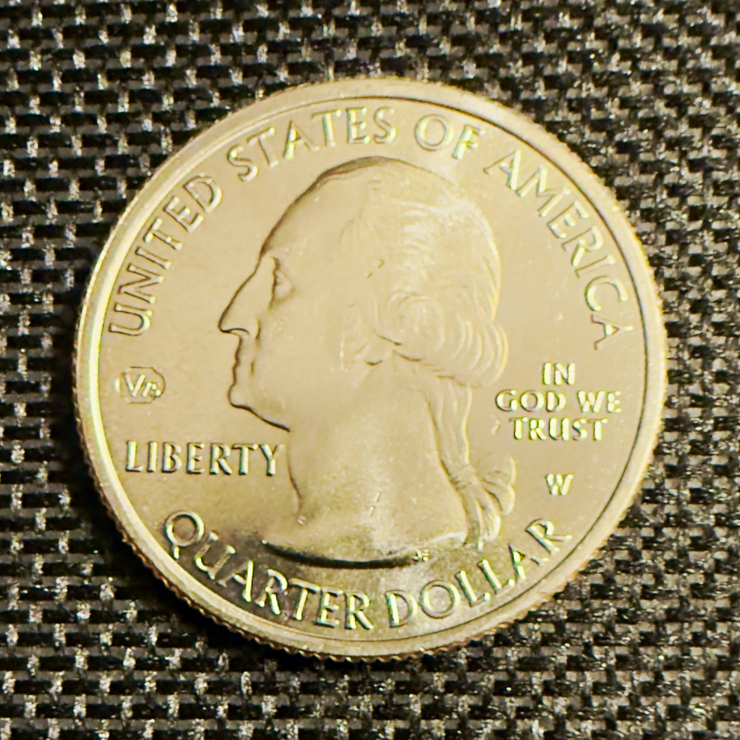 2020 W America the Beautiful Weir Farm Quarter V75 privy UNC *Beautiful Coin*