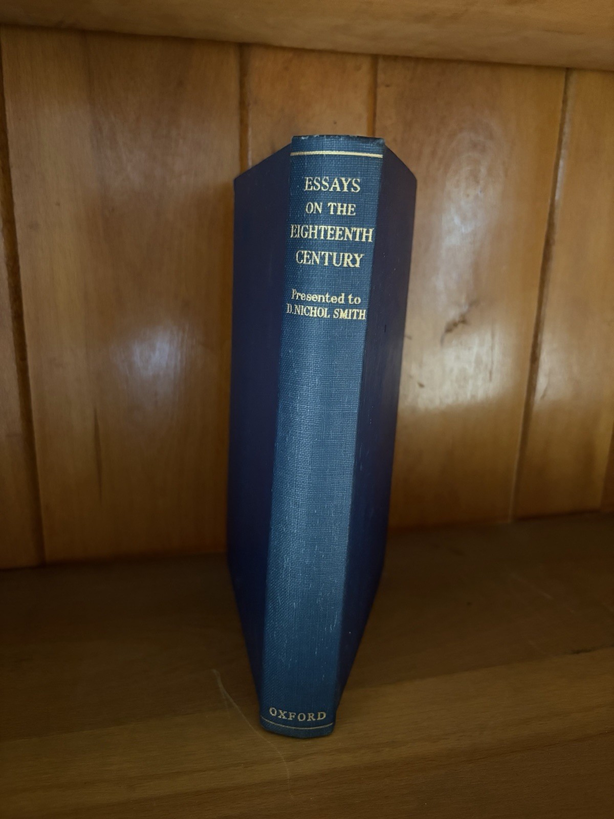 Essays on the Eighteenth Century Hardcover