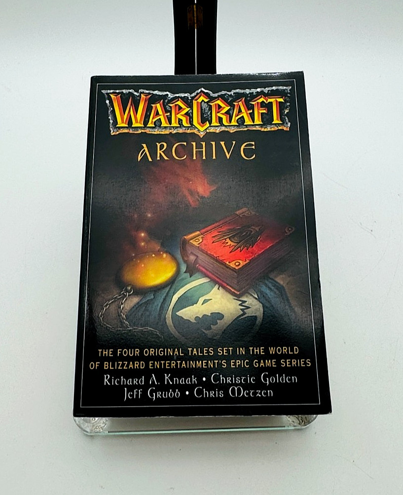 Warcraft Archive Blizzard 2006 1st Printing Pocket Books Paperback Knaak Golden