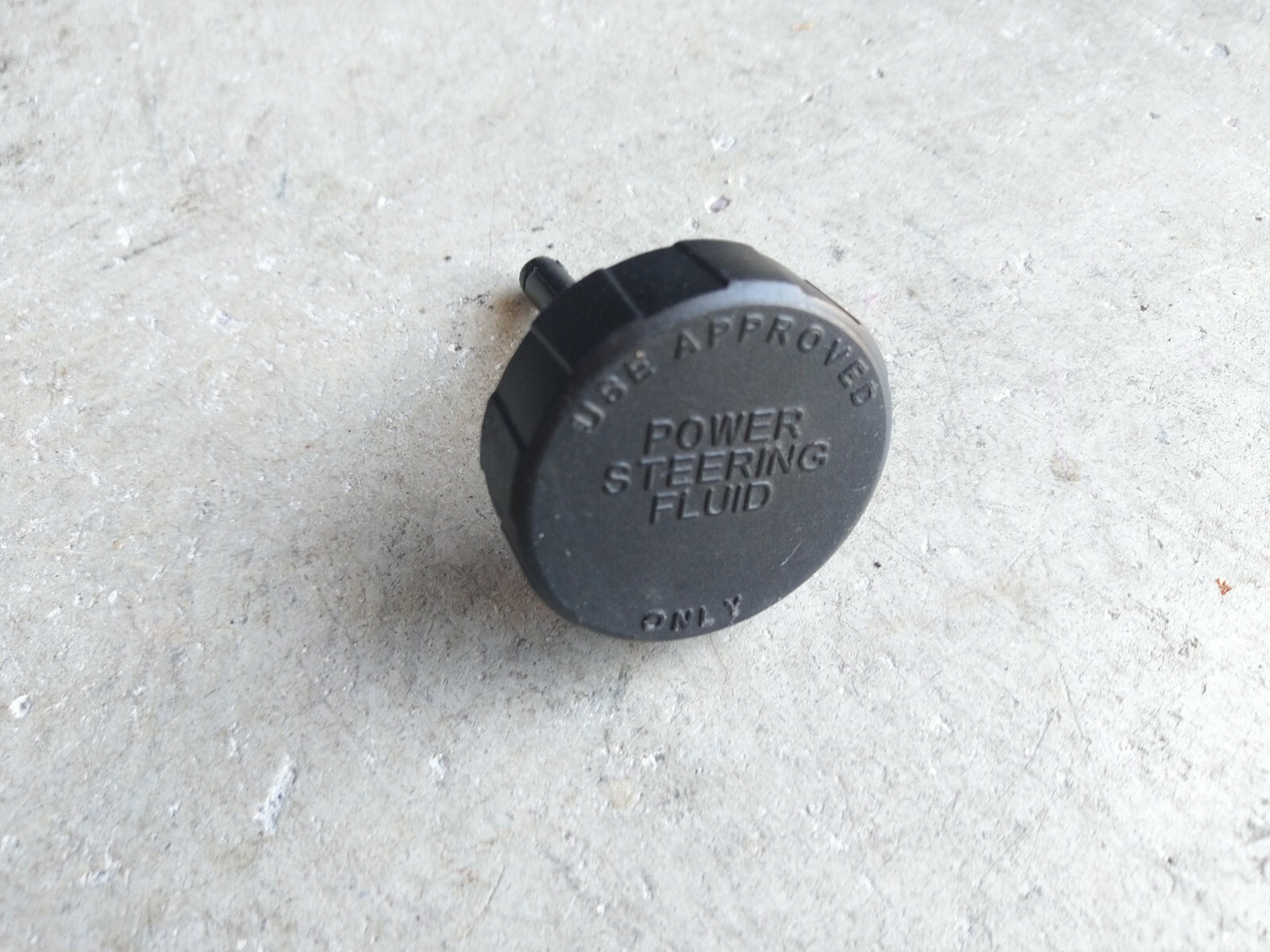 2003-2011 SAAB 9-3 BLACK POWER STEERING FLUID LID COVER Longer CAP 93 OEM 2003-2011 SAAB 9-3 BLACK POWER STEERING FLUID LID COVER Longer CAP 93 OEM
