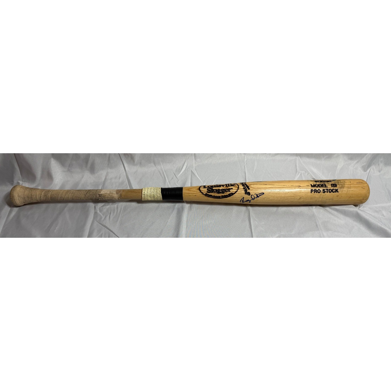 Bobby Dickerson Signed Game Used Louisville Slugger Bat Model I13 Pro Stock 34.5