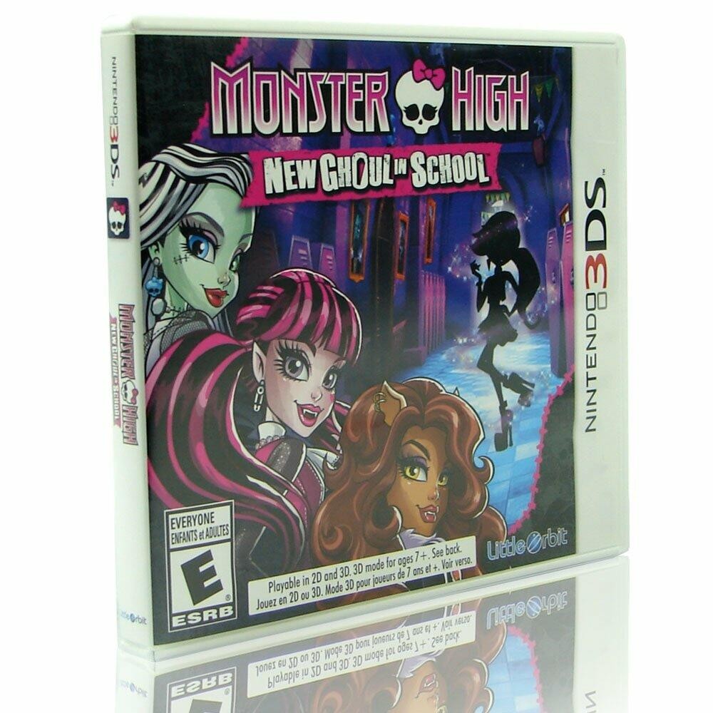 Monster High New Ghoul in School 3DS (Brand New Factory Sealed US Version) Ninte