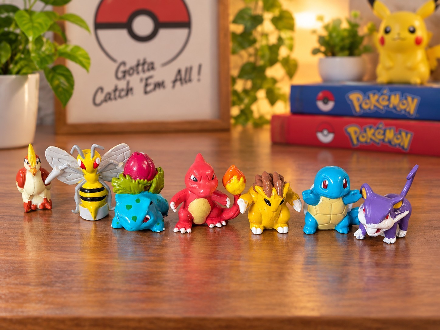 Vintage 1999 Pokemon Mini Figure Lot BP BanPresto Poke Pack Lot 7 Venusaur Vintage 1999 Pokemon Mini Figure Lot BP BanPresto Poke Pack Lot 7 Venusaur