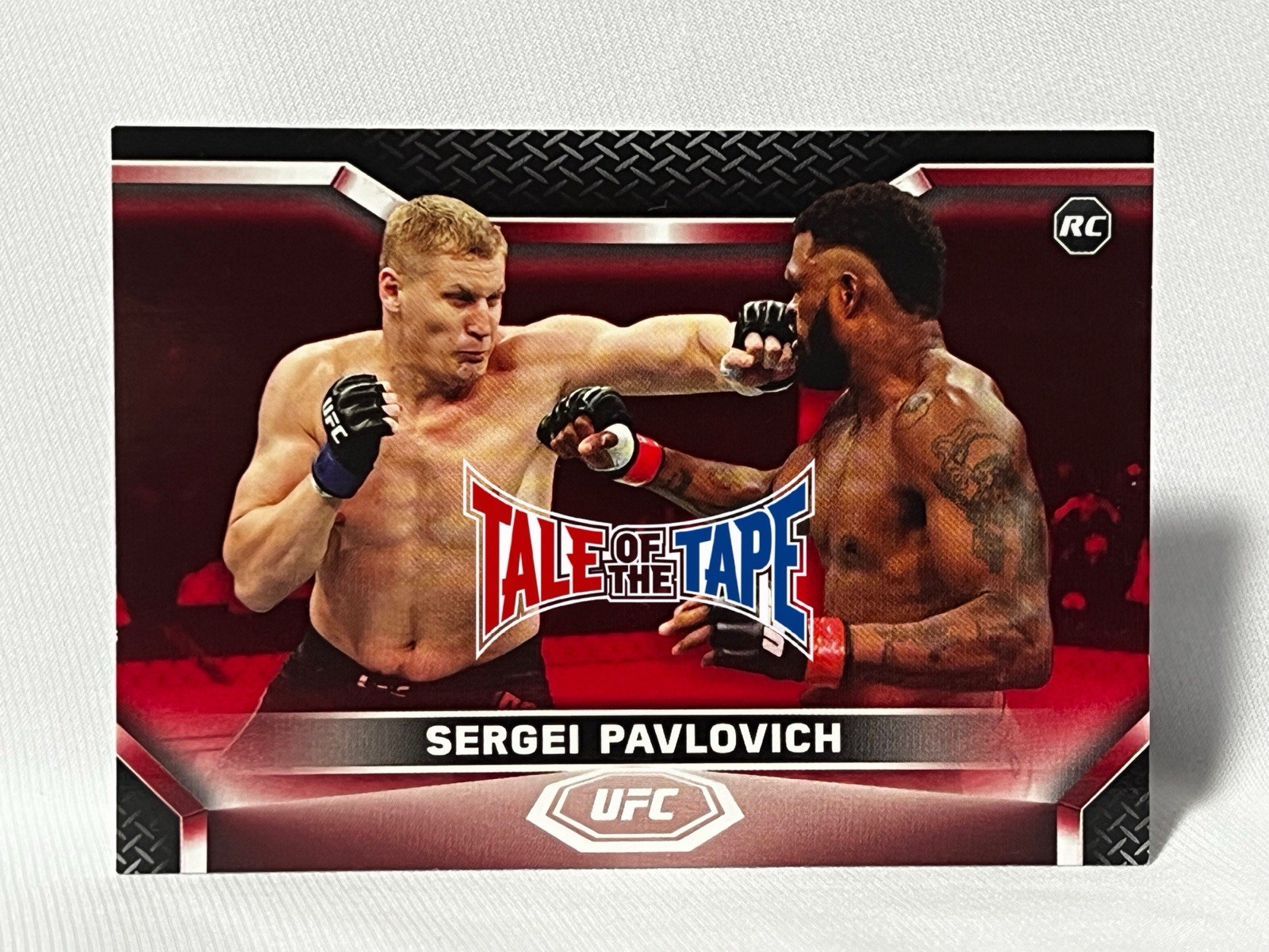 2020 Topps UFC Knockout Sergei Pavlovich RC #72 RUBY RED 7/8