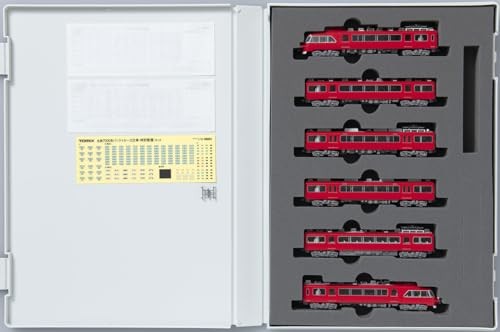 Tomix 98852 Meitetsu Series 7000 Panorama Car (2nd Batch) 6-Car Set N Scale