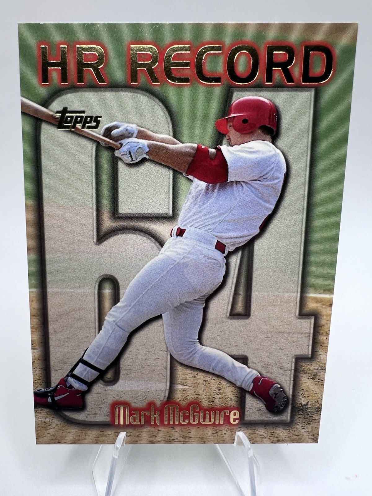 1999 Topps - HR Record Mark McGwire #220 Home Run #64