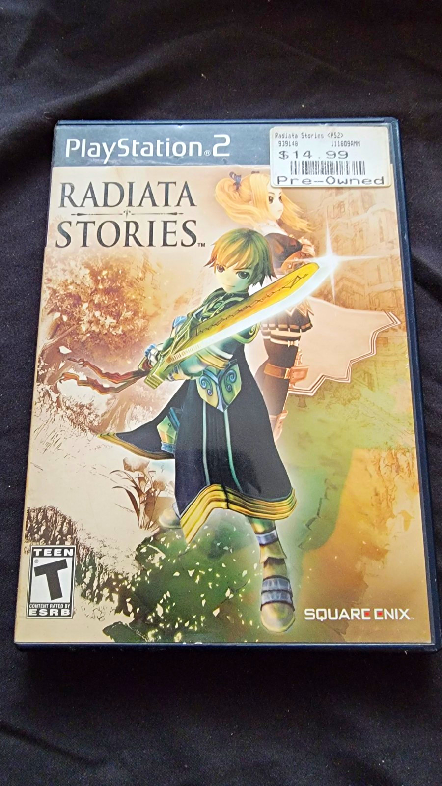 Square Enix Radiata Stories - PS2 - CIB - T - NTSC-U/C - 2006 - MINT Disc