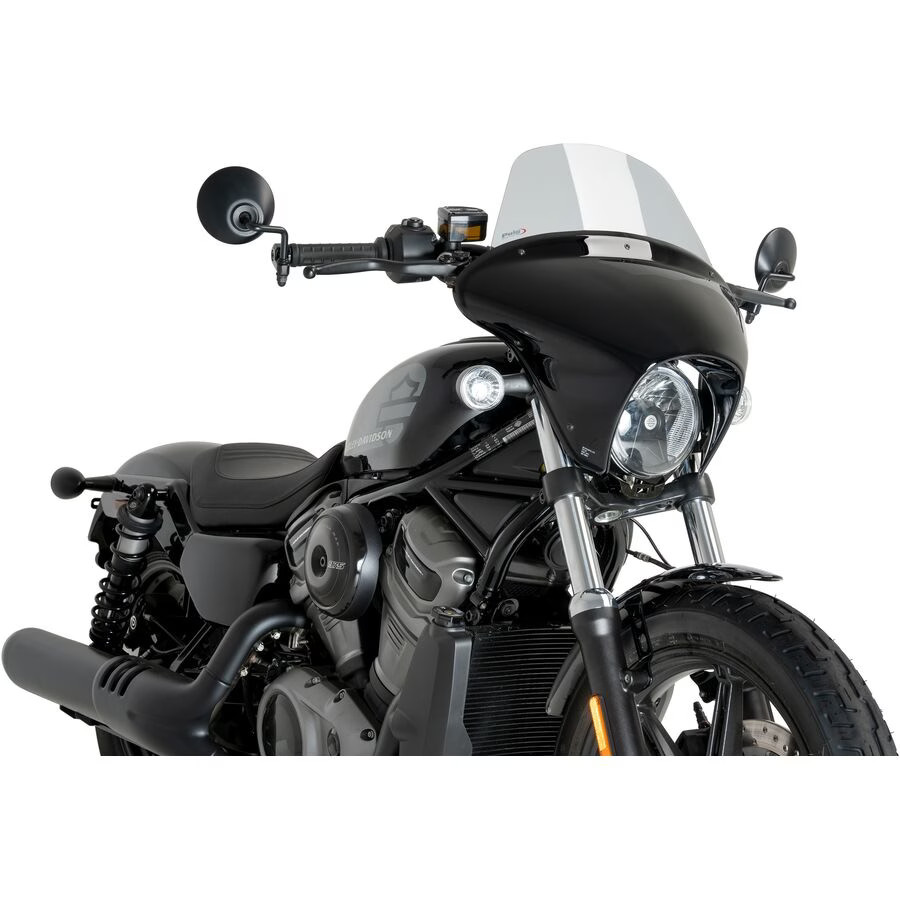 Puig Batwing SML Fairing Windshield - Smoke, Touring/Gloss Black Fairing 21914H