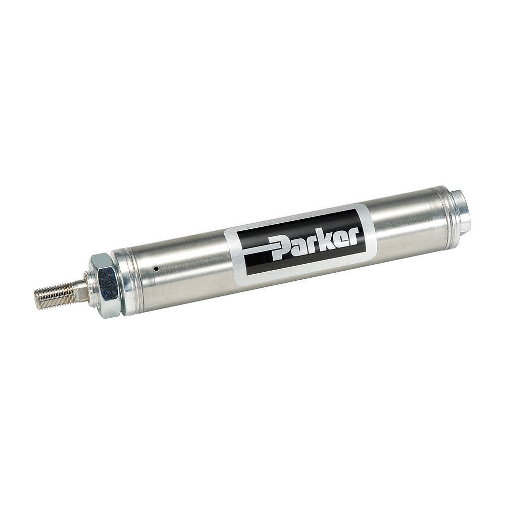 PARKER 1.50NSR01.00 Air Cyl., 1 1/2 in Bore Dia., 1/8 in NPT 49J820