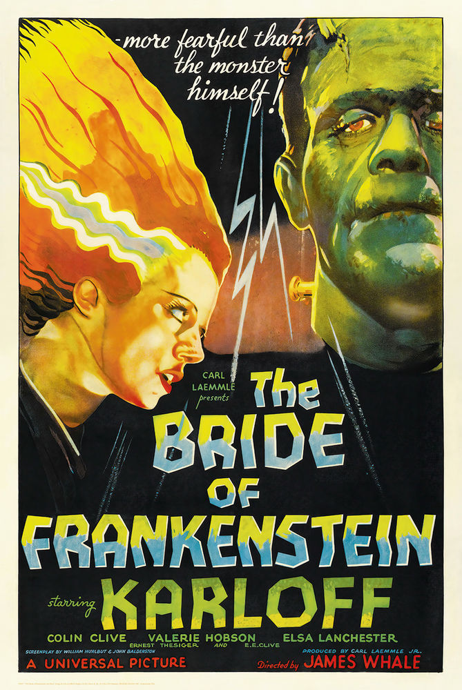 The Bride of Frankenstein Movie Poster - 24\
