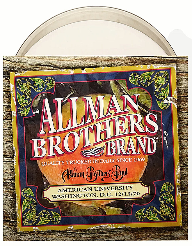 The Allman Brothers Band Live American University 12/13/70 Smoke Color Vinyl NEW