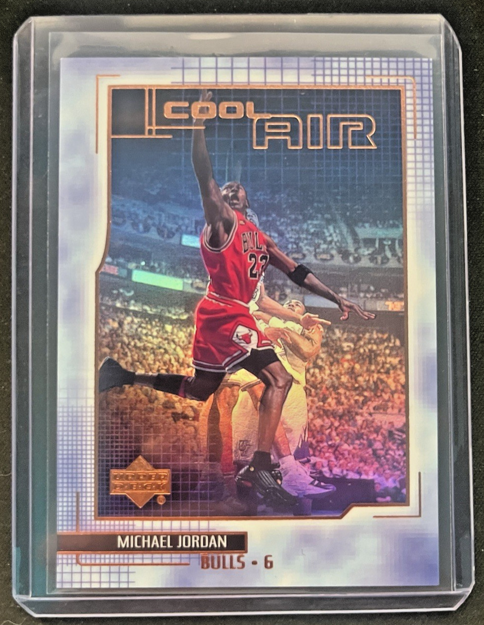 1999-00 Upper Deck - Cool Air Michael Jordan #MJ3 Insert Refractor Chicago Bulls