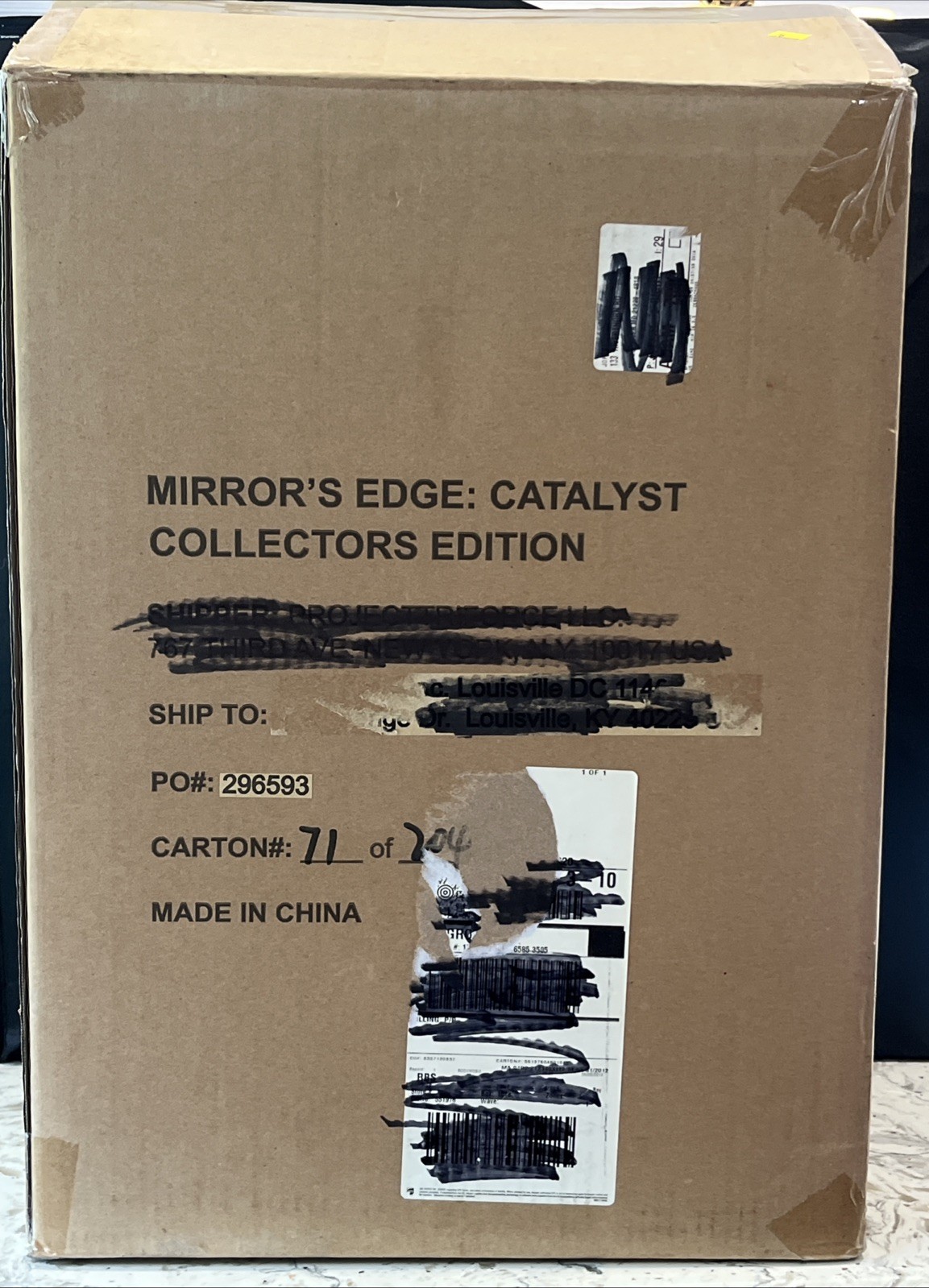 Brand New Sealed Mirror’s Edge Catalyst Collectors Edition PS4 71/204 Brand New Sealed Mirror’s Edge Catalyst Collectors Edition PS4 71/204