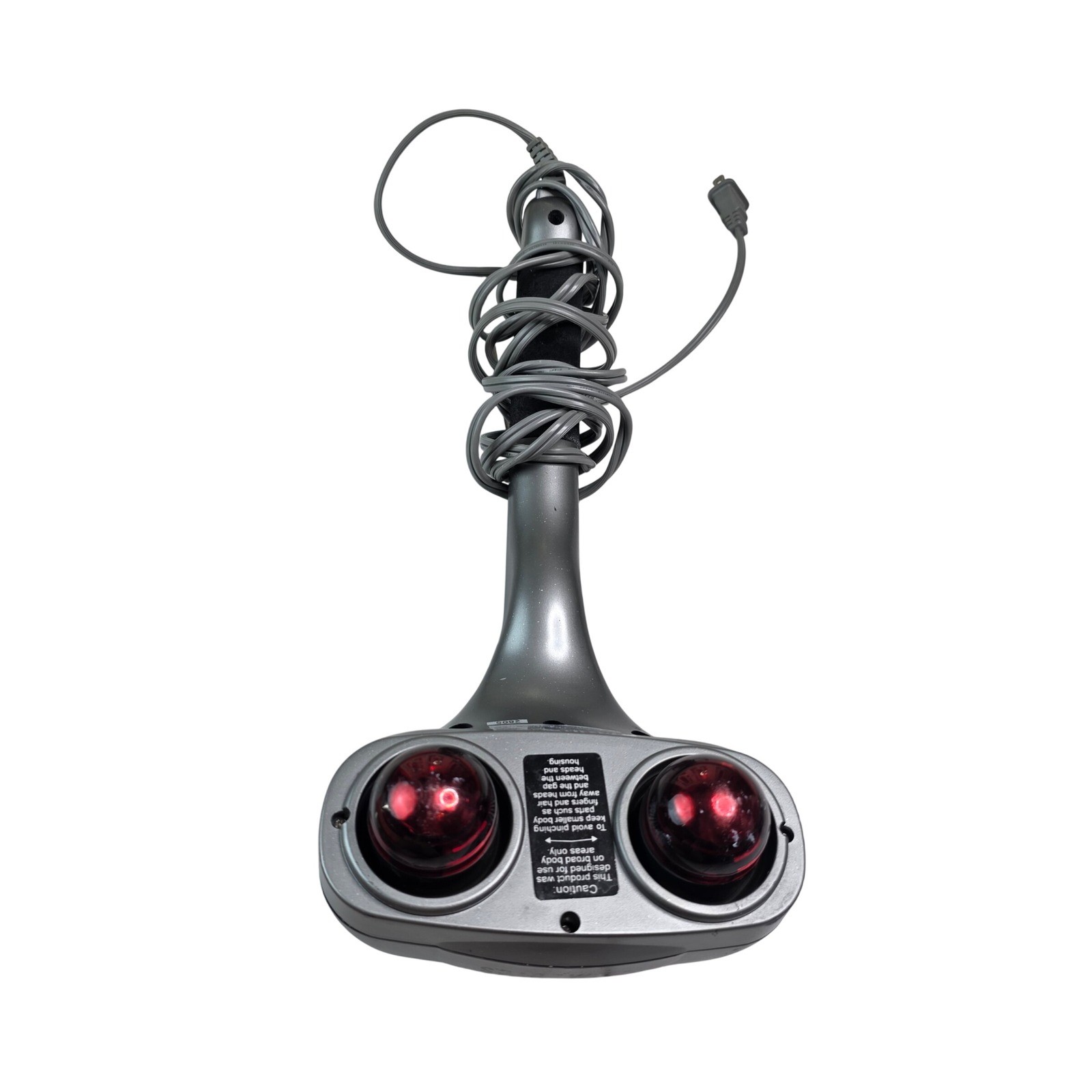 HoMedics PA-1HW Percussion Massager with Heat Dual Head Handheld Deep Tissue  T1