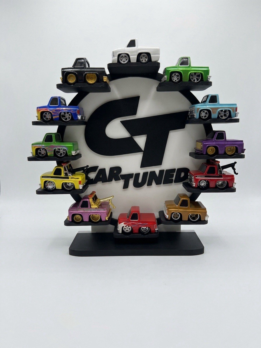 3D Printed Cartuned Diecast Display (Trucks Not Included) 3D Printed Cartuned Diecast Display (Trucks Not Included)
