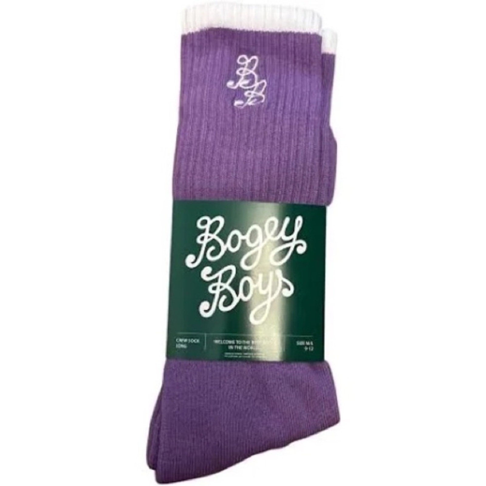 Bogey Boys by Macklemore Grape Jam Purple Golf Socks Preppy Retro Style Colorful