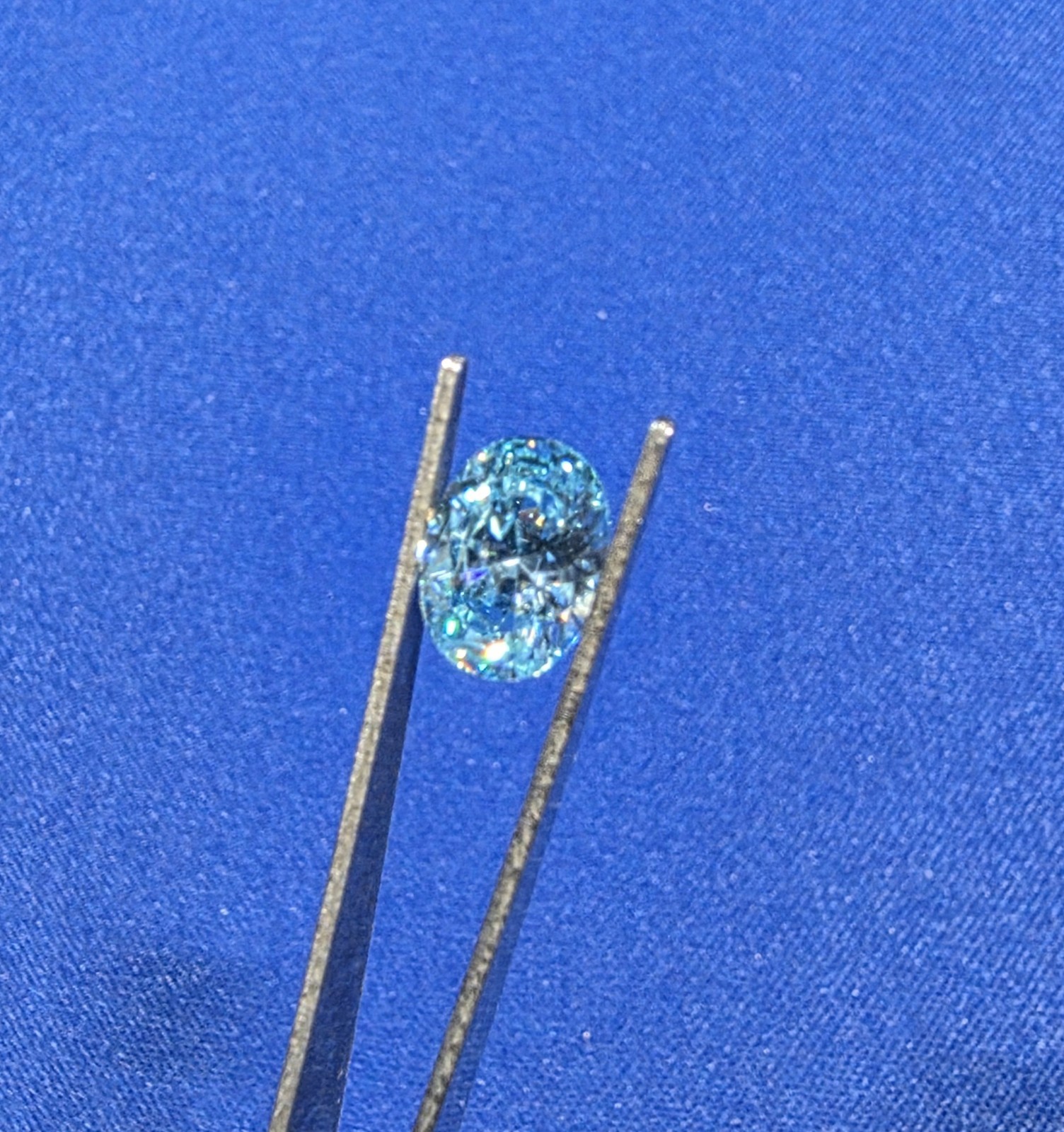 8x6mm Light Aquamarine Oval Loose Natural Gemstone 1ct  USA 