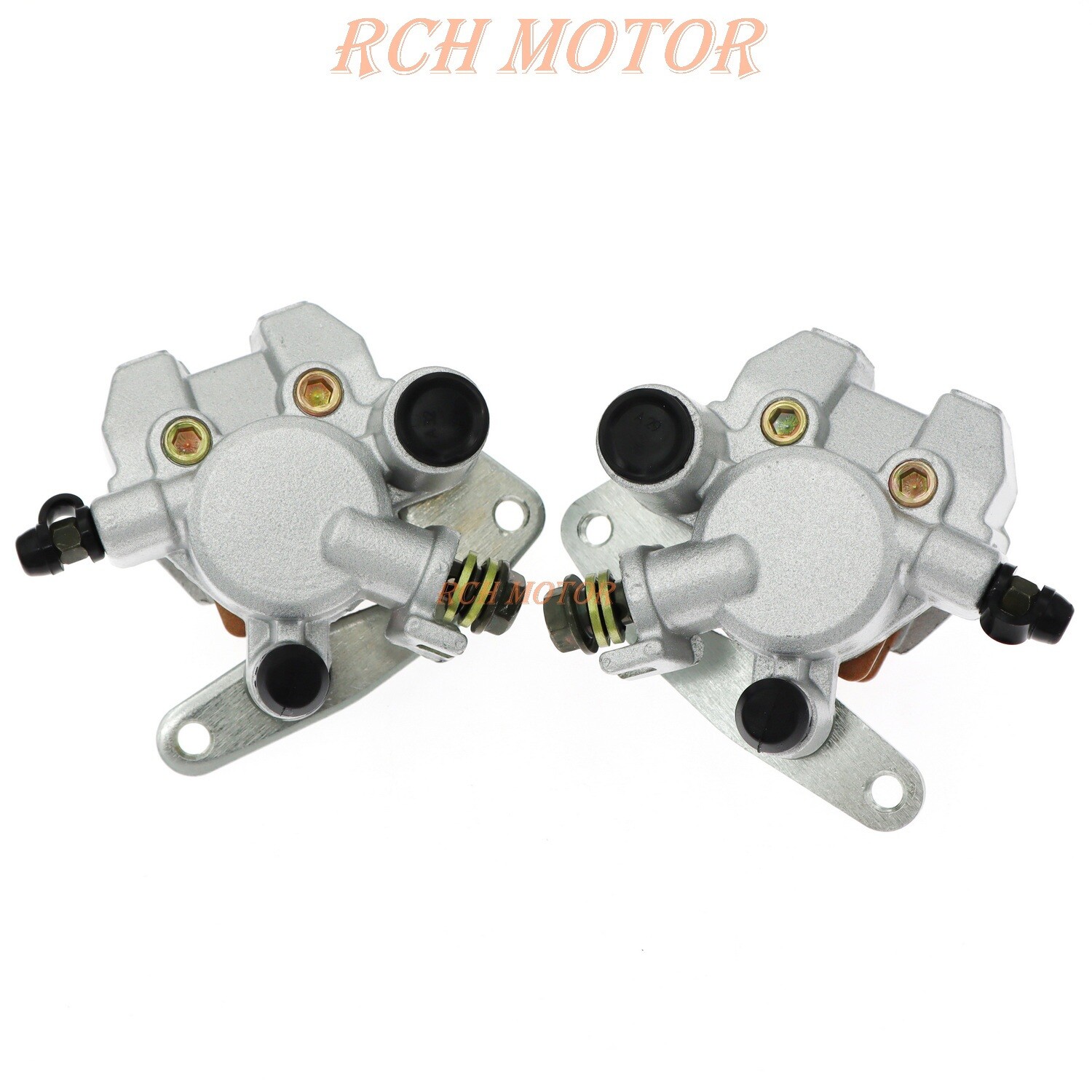 FRONT LEFT RIGHT BRAKE CALIPERS YAMAHA KODIAK 400 99-06 KODIAK 450 03-06 PADS