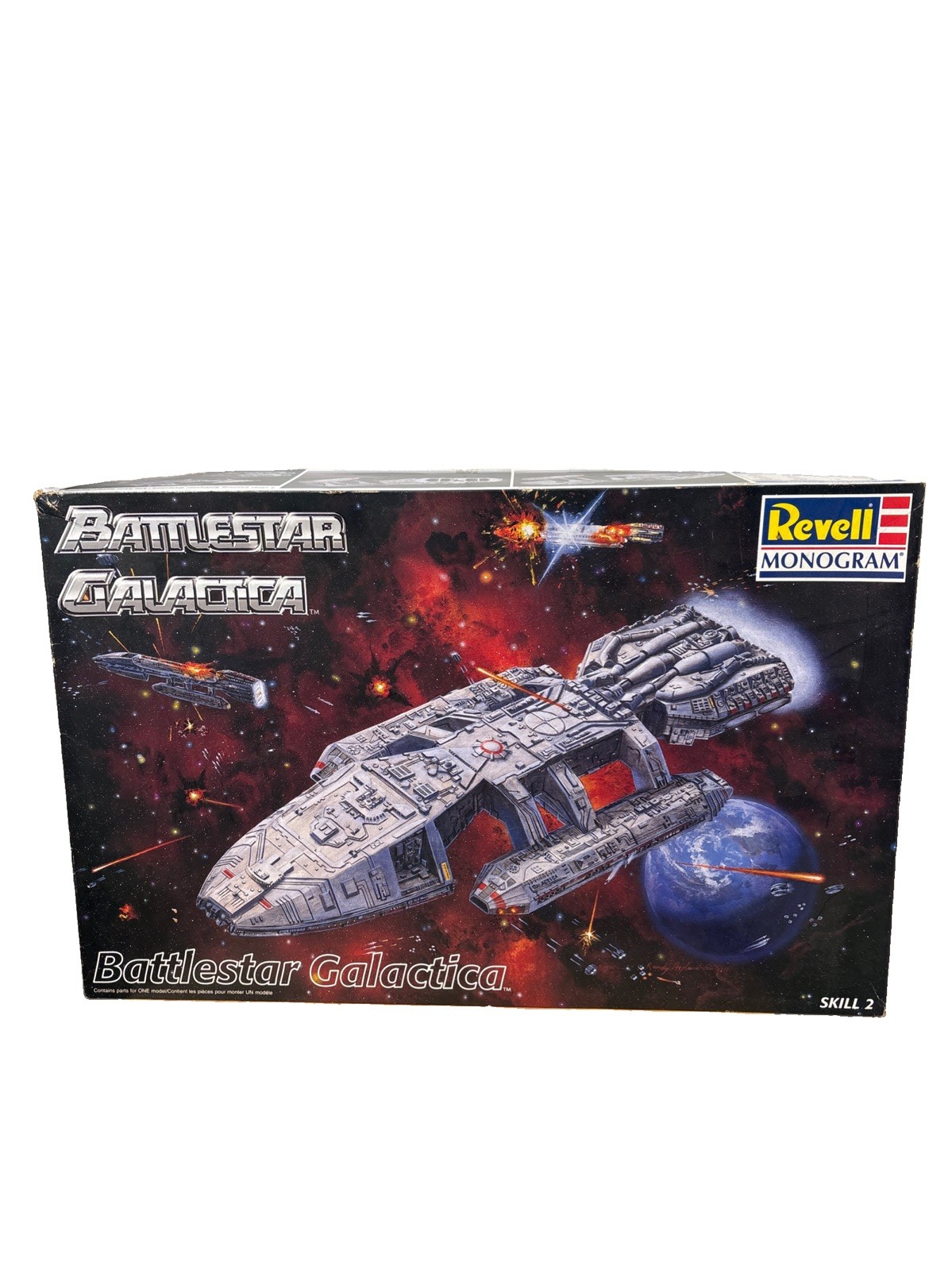 Revell Monogram Battlestar Galactica Model Kit #04816 Sci-Fi Colonial Flagship