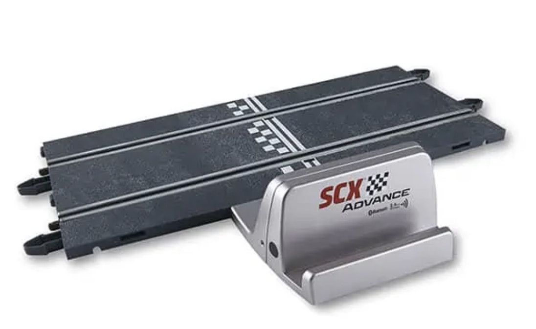 SCX 1/32 ADVANCE BLUETOOTH TRACK, CHRONO, LAPCOUNTER, START LIGHT, PIT FUEL •