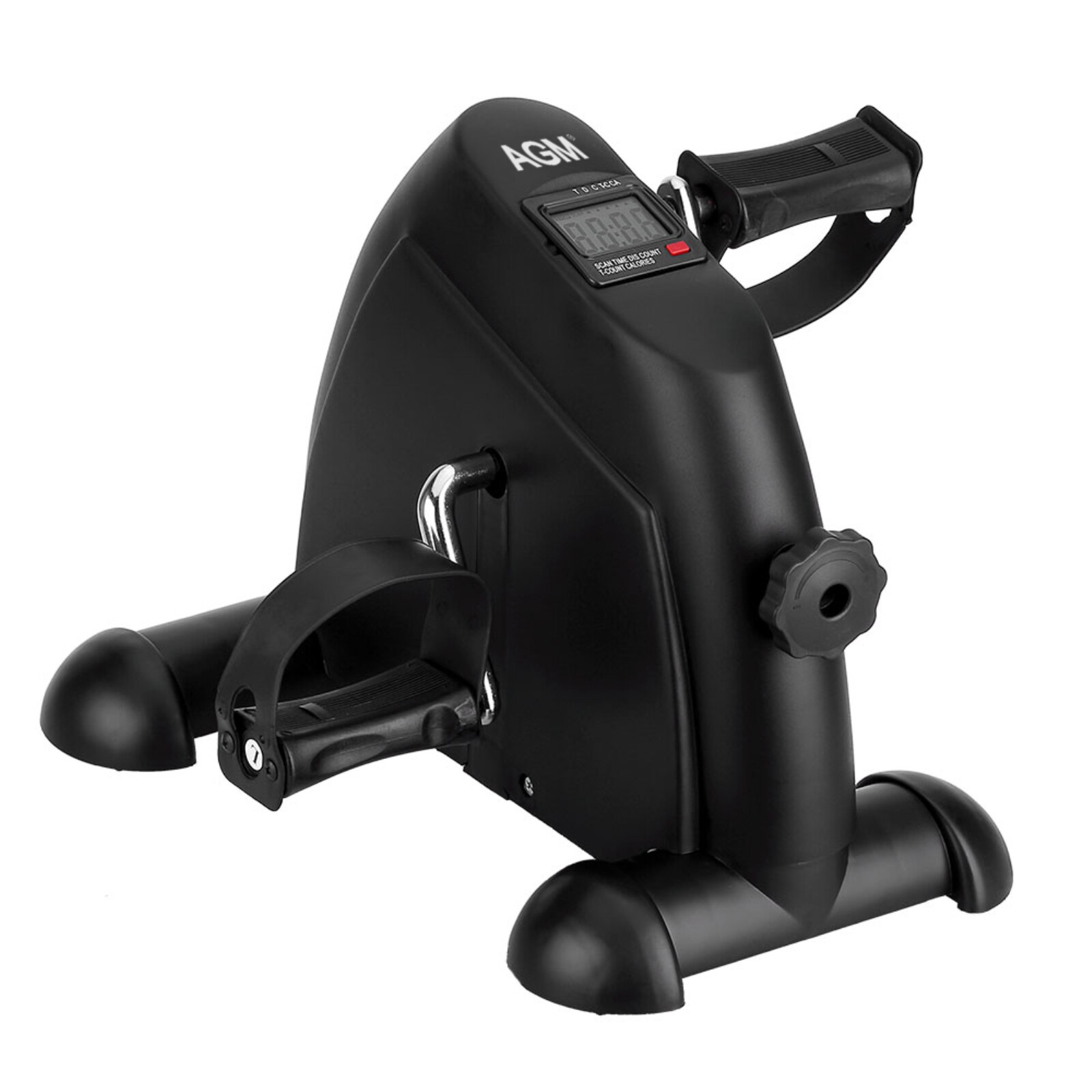 Mini Stationary Exercise Bike Under Desk Pedal Exerciser Peddler W/ LCD Display