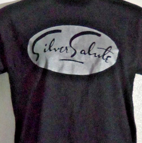 Rare Vintage NOS Silver Salute t-shirt, AmRep, Vertigo, Cows, Helmet, Hammerhead