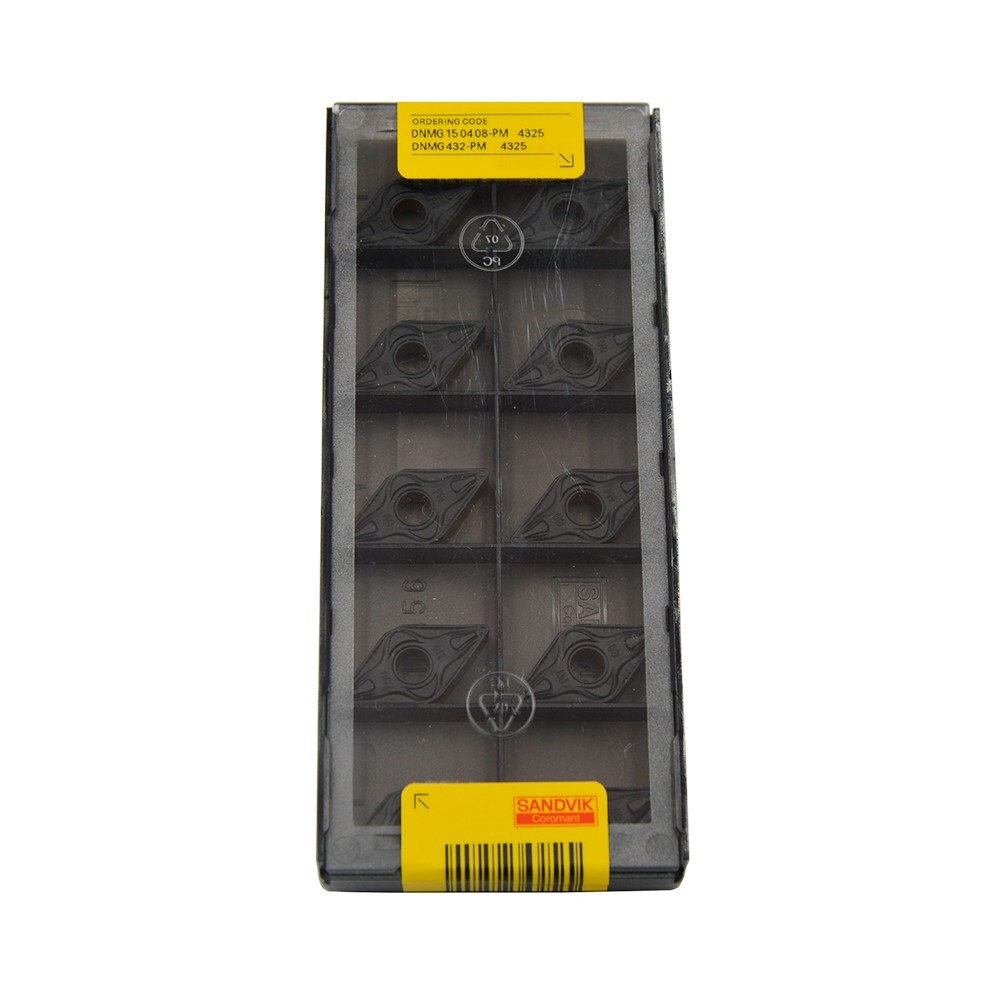 10pcs CNC DNMG 150408-PM 4325 DNMG 432-PM 4325 Carbide Turning Inserts DNMG