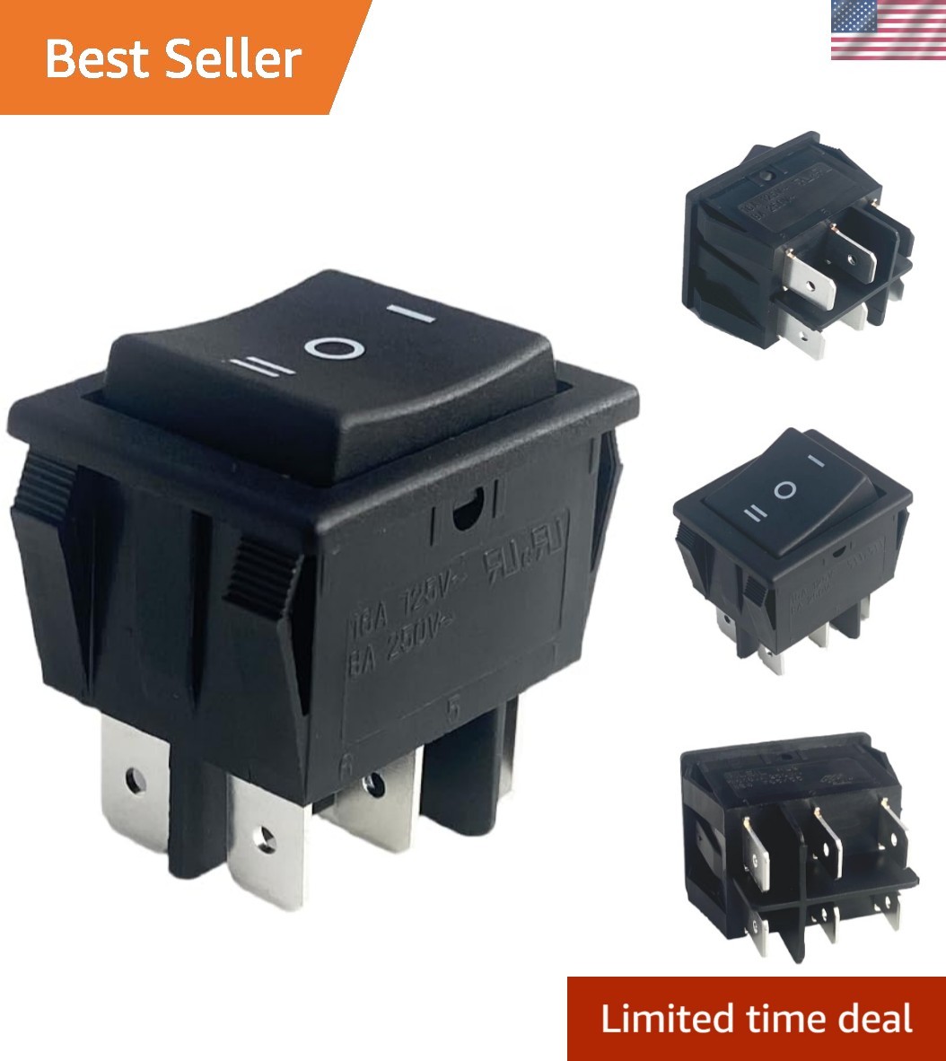On/Off Rocker Switch for ProTeam 1500XP - Easy Quick Connect, Non-OEM Quality
