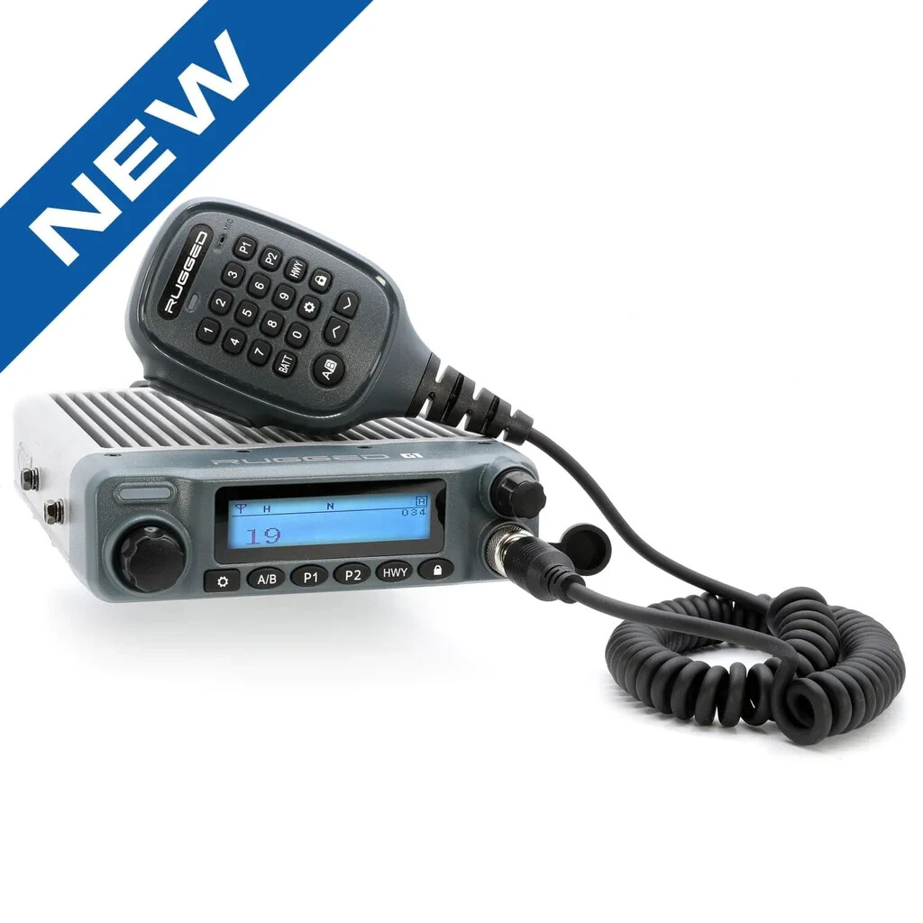 Rugged Radios G1 Waterproof GMRS Long Range Mobile Radio Bluetooth Capable 41W