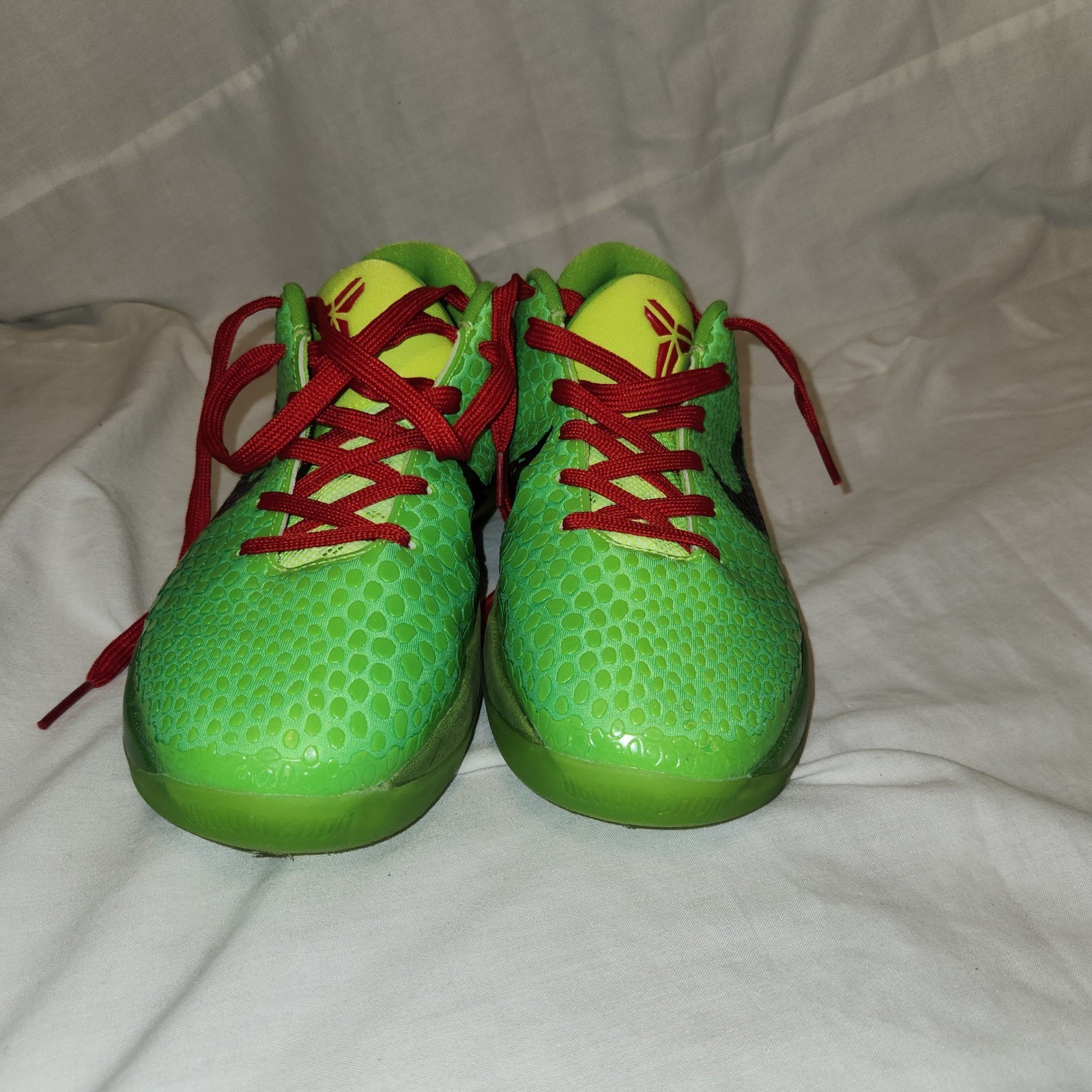 Nike Kobe 6 Protro Reverse Grinch Green Red CW2190-300 Mens Size 8
