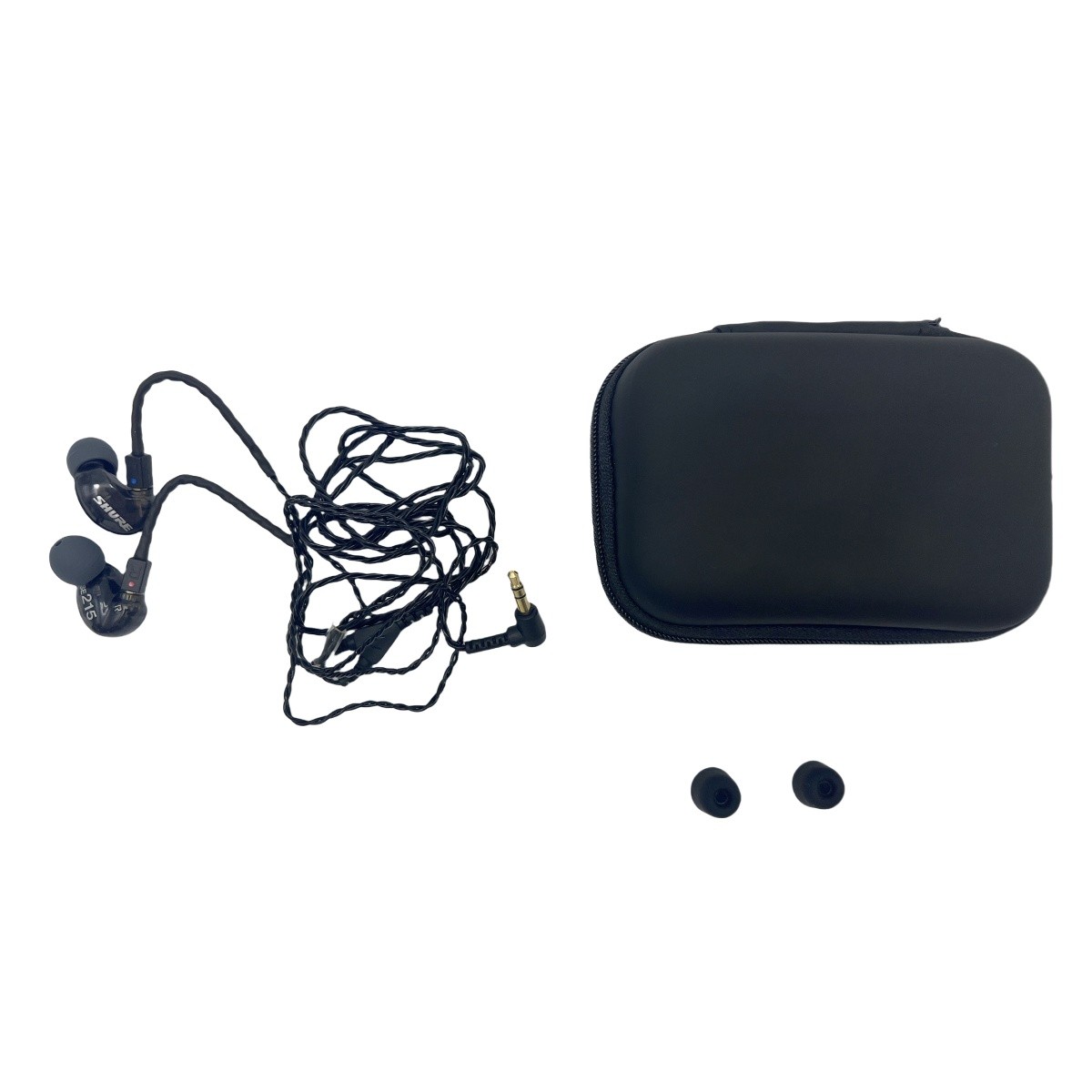 Shure SE215K Professional In Ear Live Sound Monitoring Headphones Black Earbuds Shure SE215K Professional In Ear Live Sound Monitoring Headphones Black Earbuds