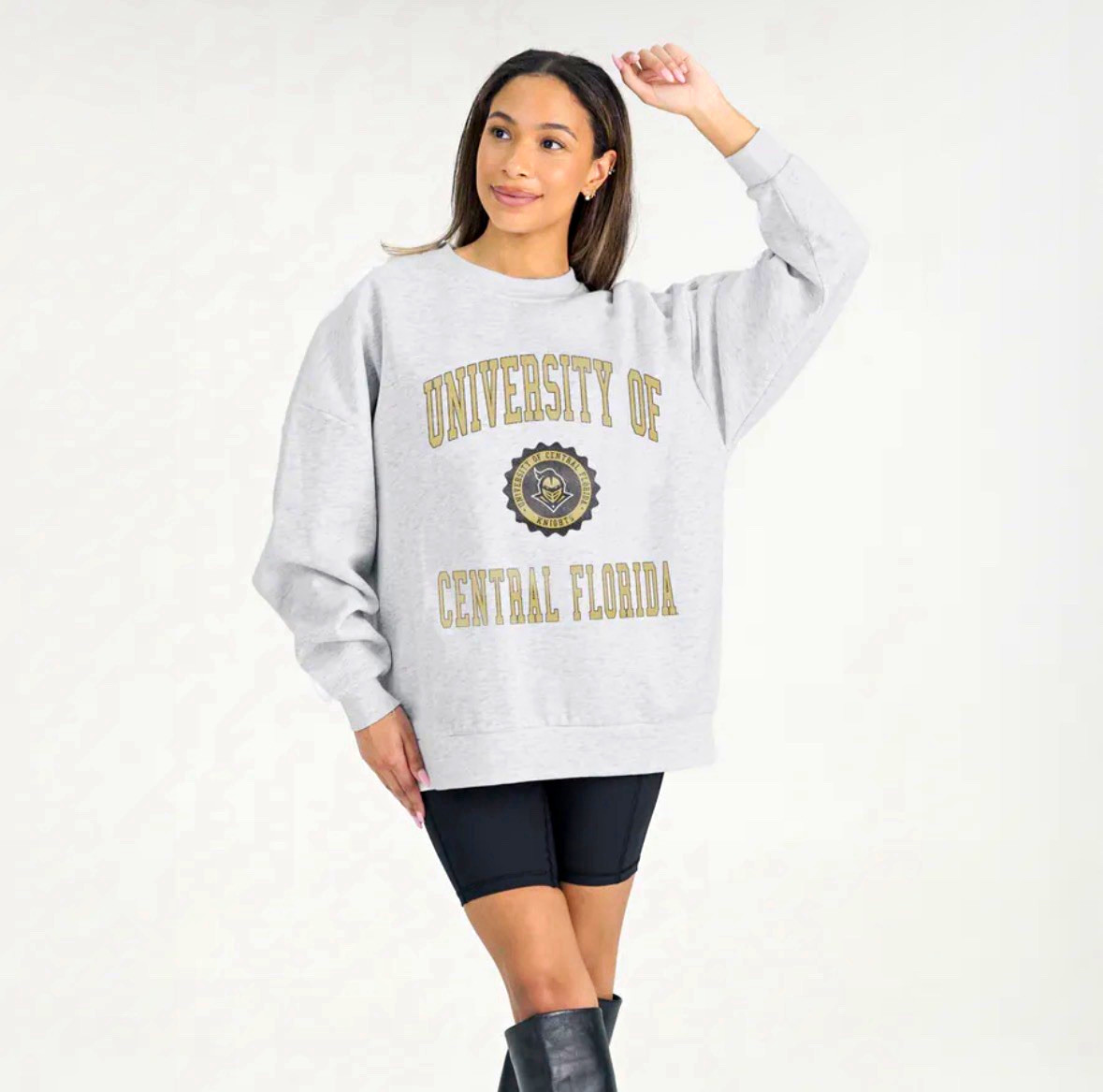Gameday Couture UCF Knights Gray Crewneck Sweatshirt XXL