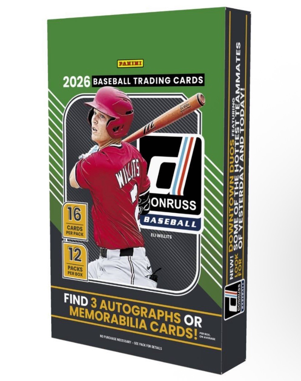 2026 Panini Donruss Baseball MLB Factory Sealed Hobby Box
