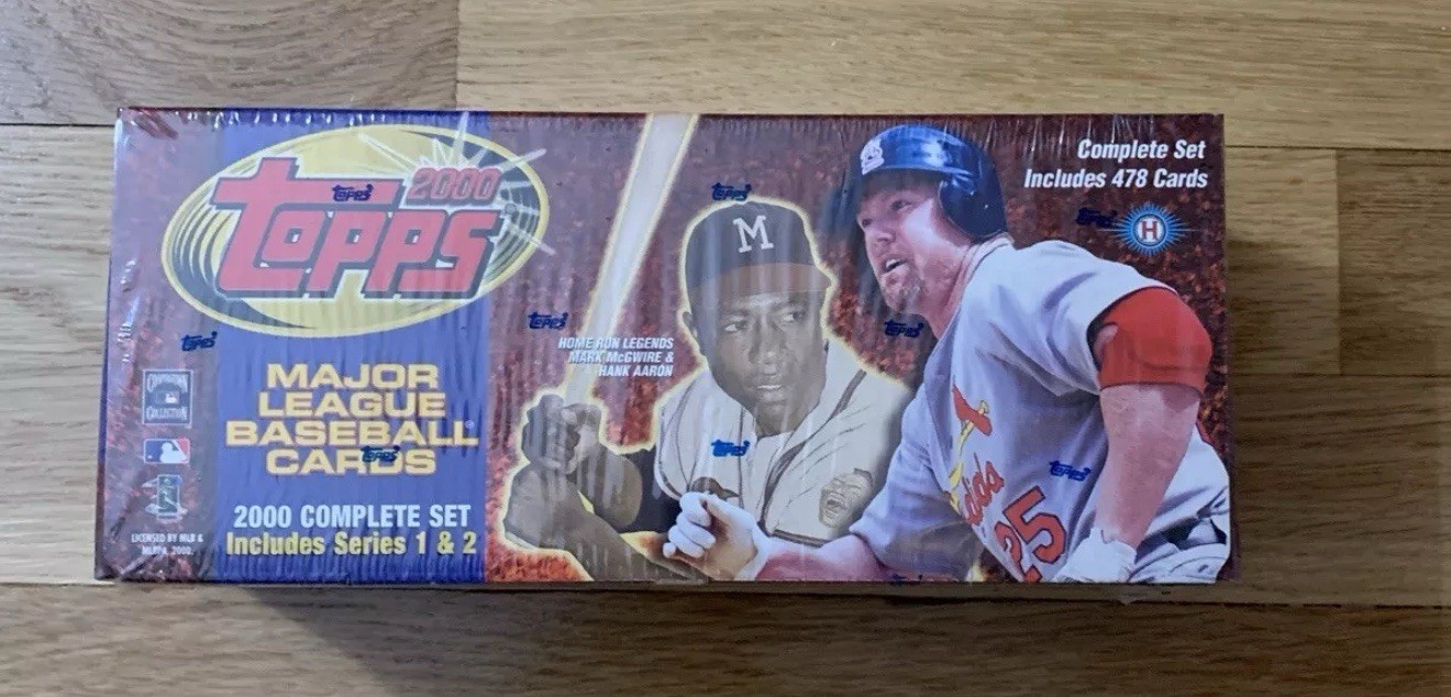 2000 Topps Baseball Cards Complete Set Factory Sealed 2000 Topps Baseball Cards Complete Set Factory Sealed