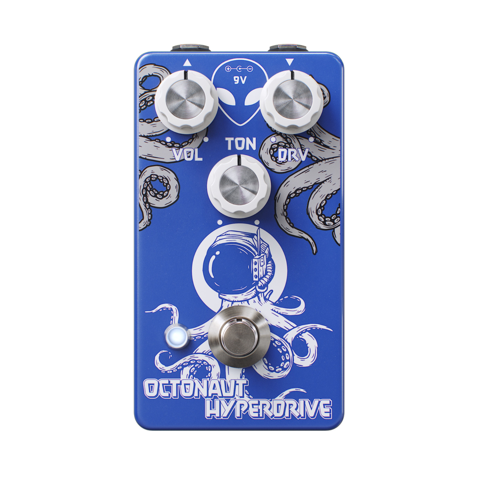New Interstellar Audio Machines  OCTONAUT HYPERDRIVE TRANSPARENT OVERDRIVE Pedal