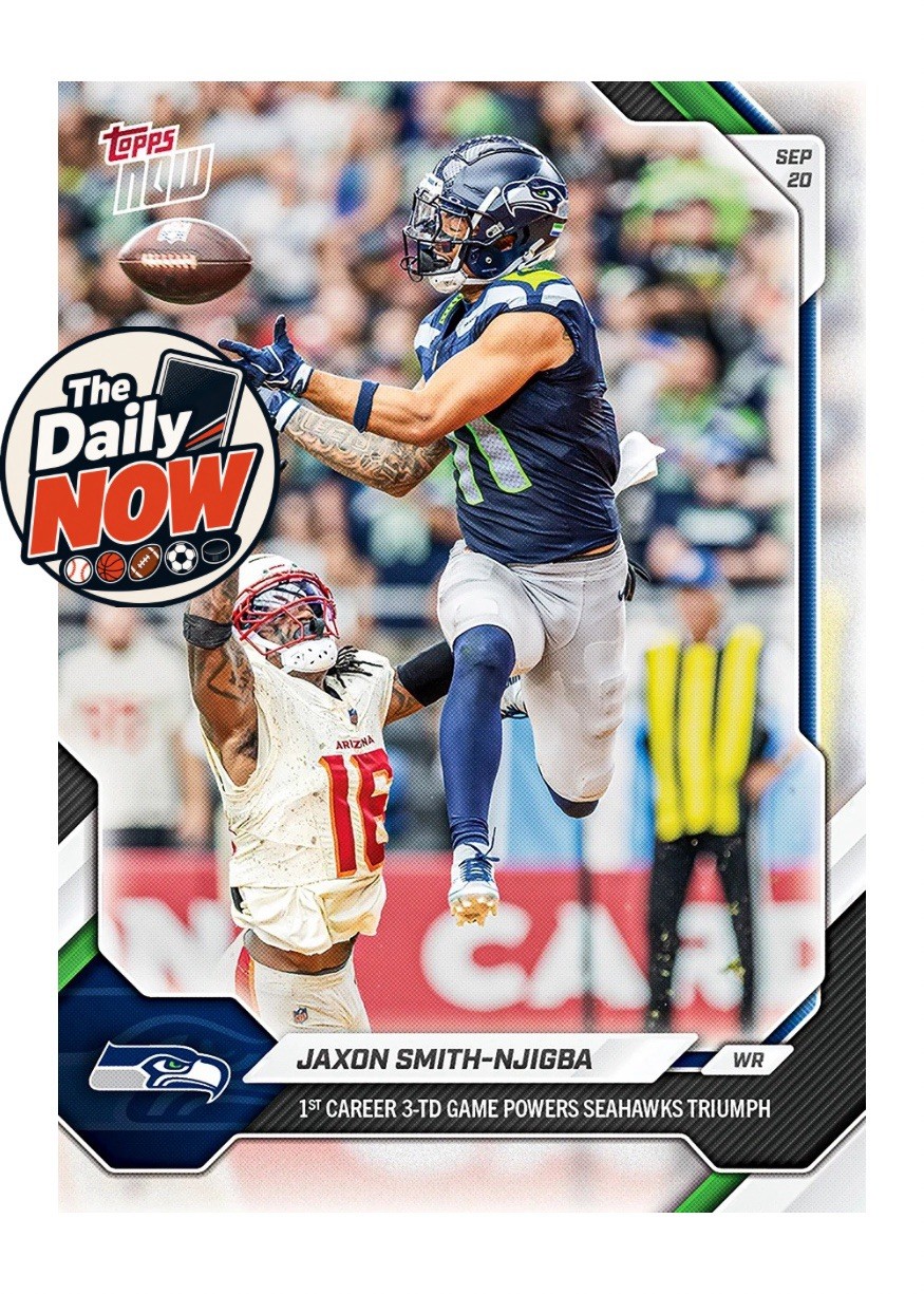 Jaxon Smith-Njigba 3-TD Game 2026 NFL Topps NOW Card 23 Presale