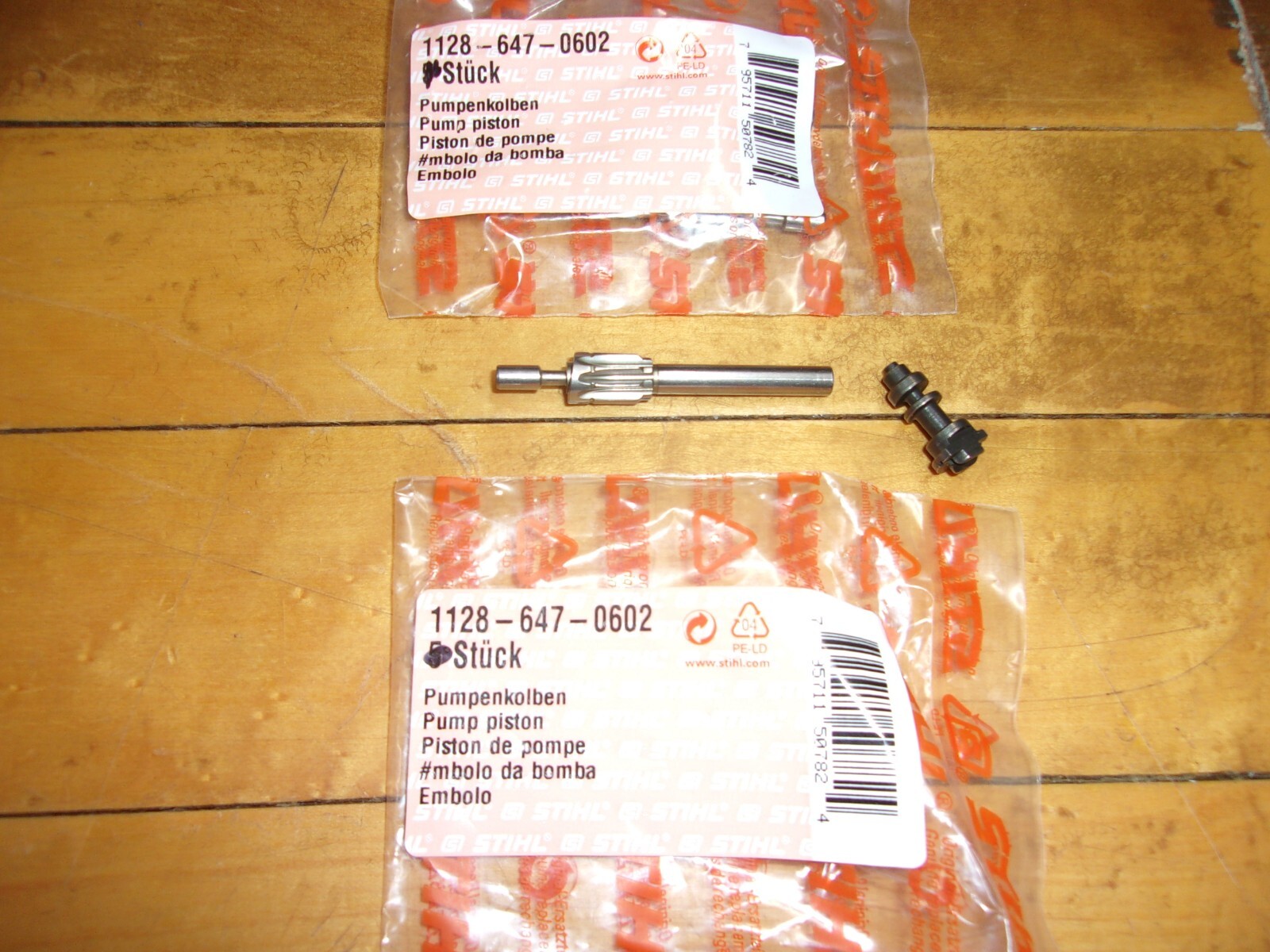 Stihl OEM High Output Oil Pump Piston & Control Bolt 1128-647-0602 4803 #GM-A3C1