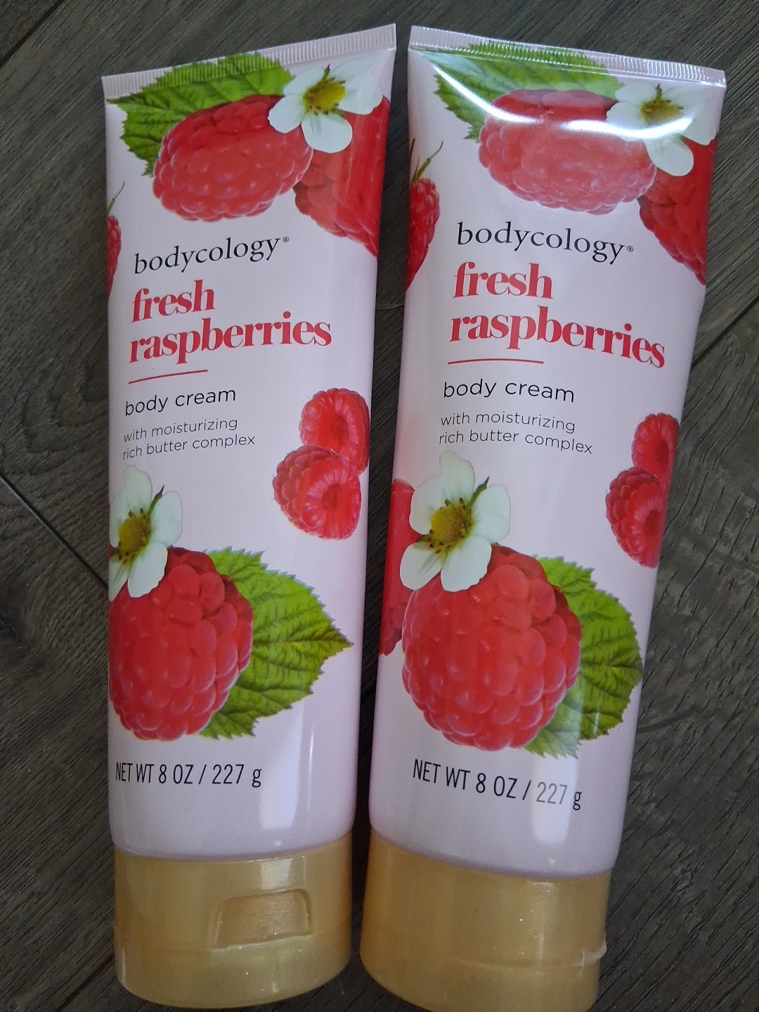 2 Bodycology Fresh Raspberries Body Cream Moisturizing Rich Butter Complex 8oz 2 Bodycology Fresh Raspberries Body Cream Moisturizing Rich Butter Complex 8oz
