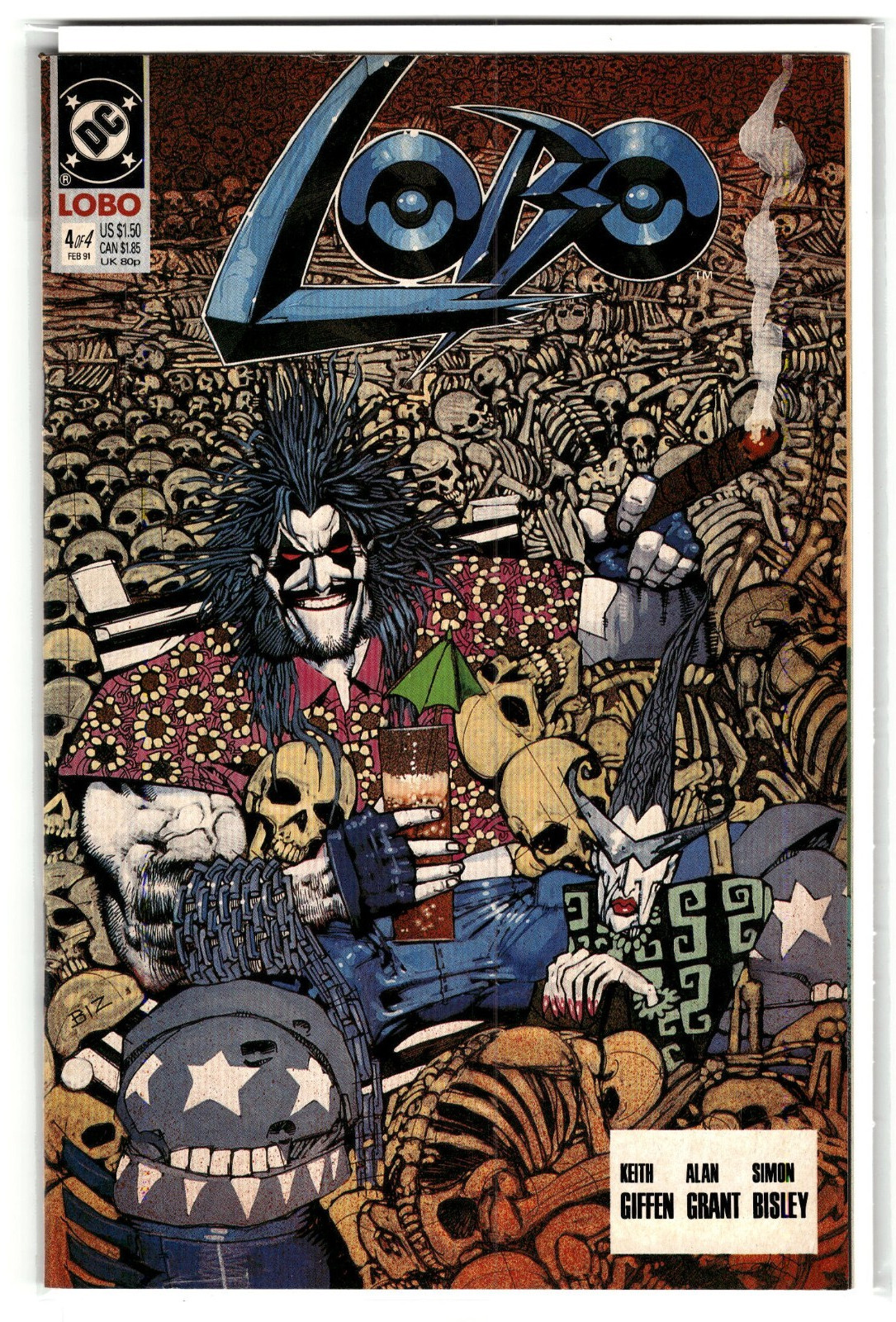 DC Comics LOBO #4 of 4 VF/NM DC Comics LOBO #4 of 4 VF/NM