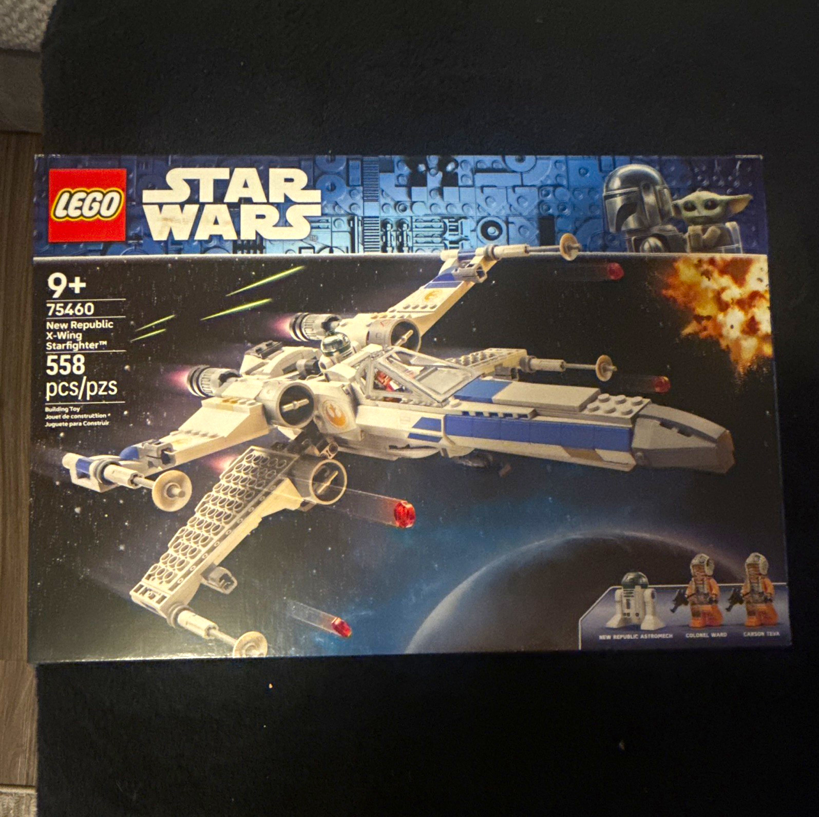 LEGO Star Wars New Republic X-Wing Starfighter 75460 558 pcs 9+ 2025 Box